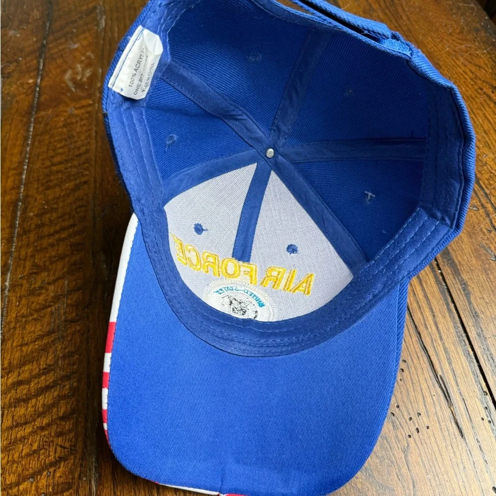 NWOT Air Force‎ Hat Blue and Red